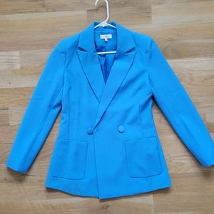 Nsr teal oversized jacket